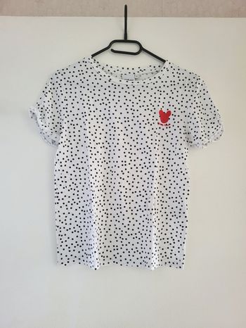 T-shirt Mickey à pois