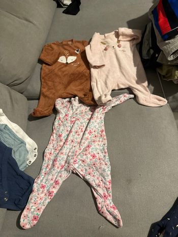 3 pyjamas 1 mois