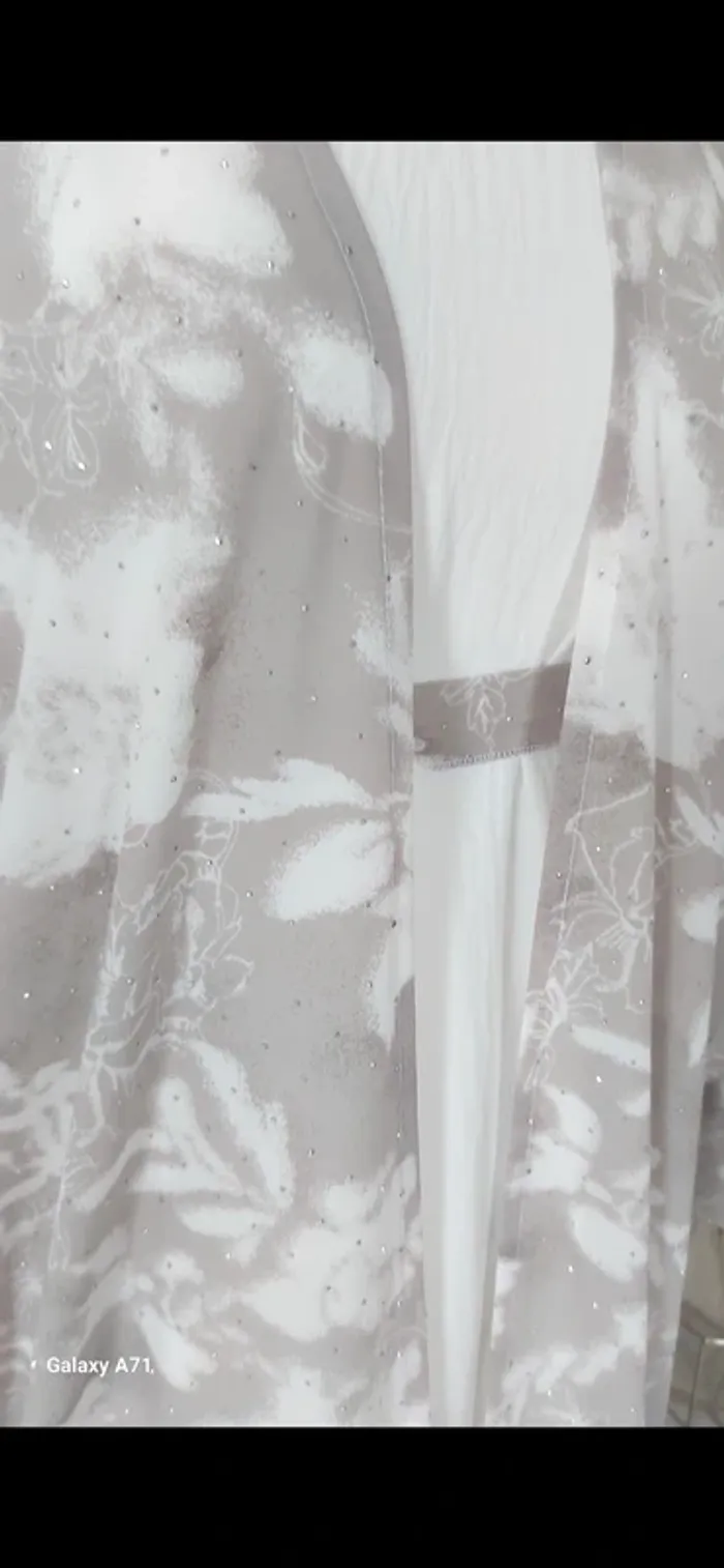 Sublime ensemble émiratie kimono neuf - photo numéro 2