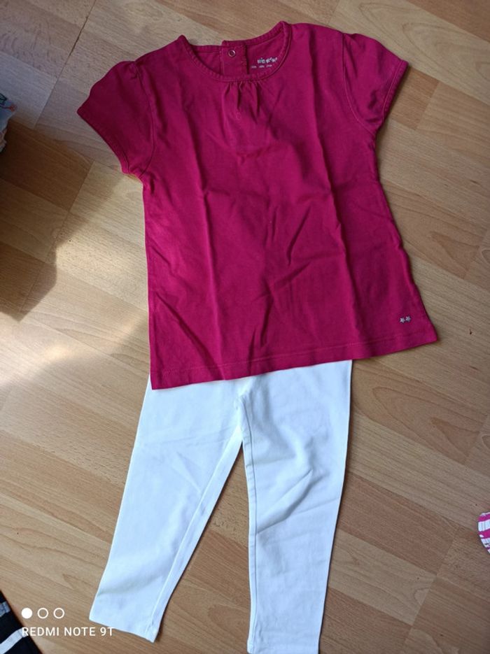 Ensemble t-shirt et legging #okaidi