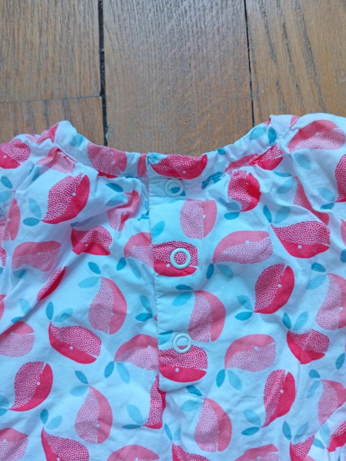 Haut tunique teeshirt fille 3 mois Obaibi
Body intégré - photo numéro 6