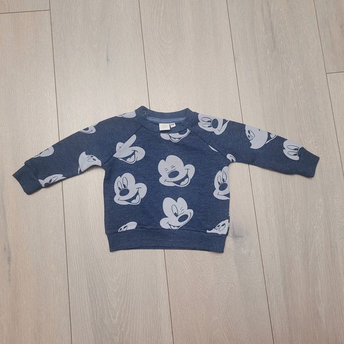Sweet fin bleu motif Mickey. Garçon 6 mois. Marque Disney