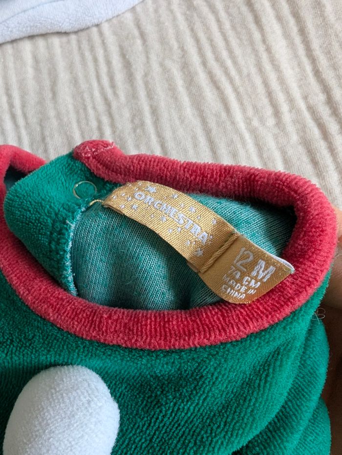 Ensemble pyjama lutin 12 mois (taille petit) - photo numéro 2