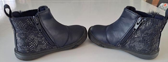 Lot de 2 bottines fille Gemo p.22 TBE - photo numéro 4