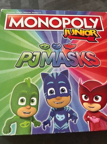 Jeu Monopoly junior pyjamasques 