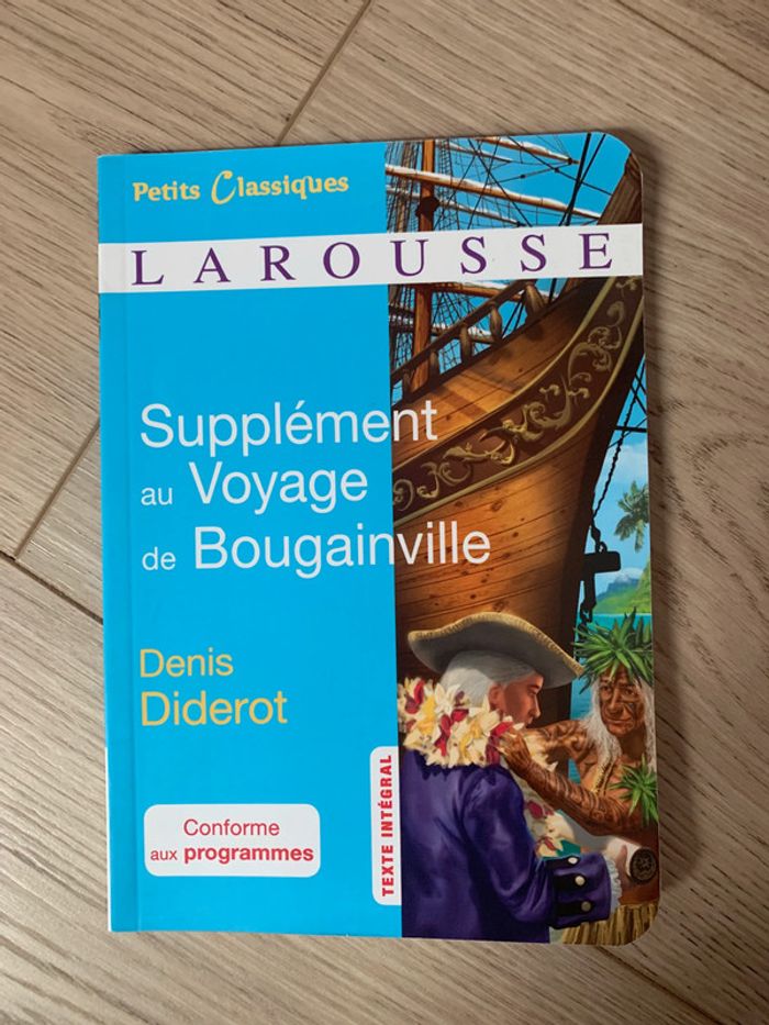 Livre Supplément au Voyage de Bougainville • Diderot - photo numéro 2