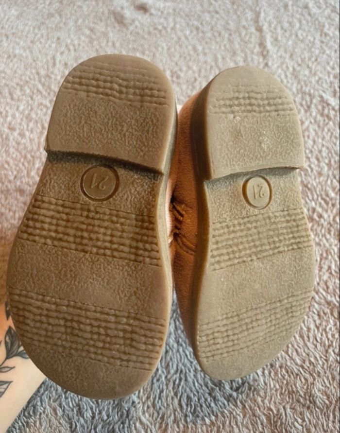 bottines fille, pointure 21 - nœuds côté - Saxo Blues - photo numéro 3