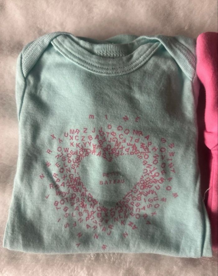 Bodies fille 3 mois petit bateau - photo numéro 2