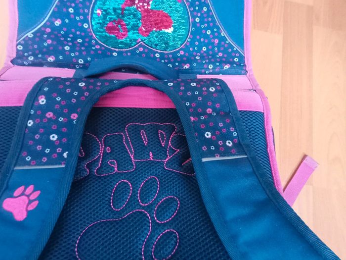 Cartable bleu et rose - photo numéro 14