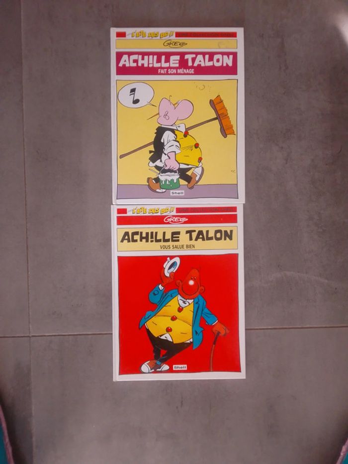 BD livre enfant - Lot de 2 BD Achille Talon