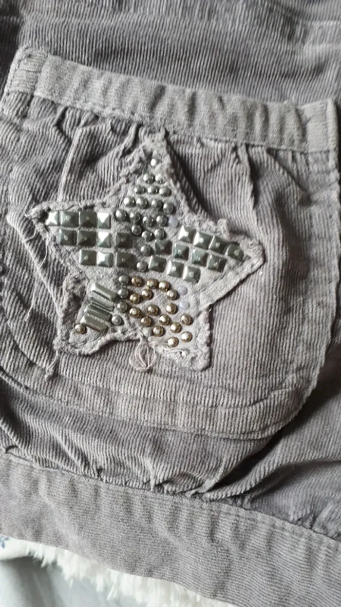 Short en velours - photo numéro 4