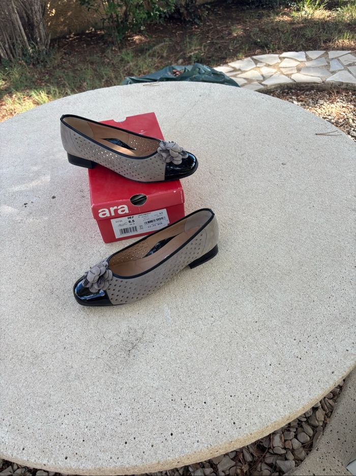 Ballerines bi matière