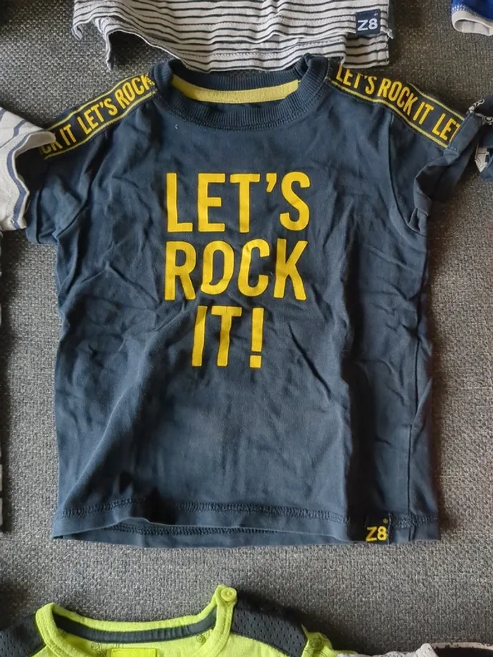 Lot de 9 tee shirts Z8 taille 80 cm - photo numéro 5