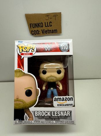 Funko Pop WWE 110 BROCK LESNAR Amazon Exclusive