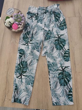 Pantalon à motif