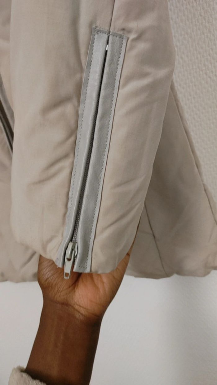 Manteau doudoune en pièce montée duvet 100 % - photo numéro 6