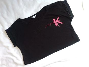 Crop top noir Kookaï s