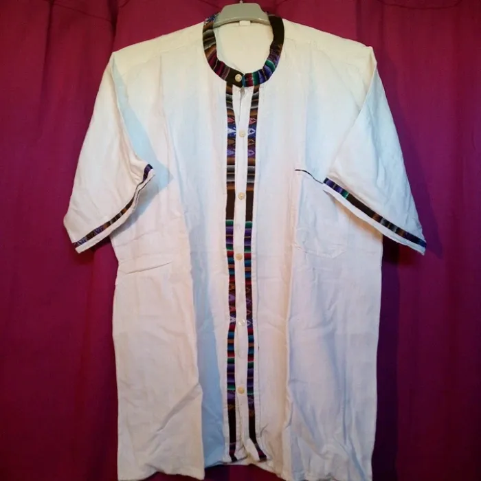 Chemise manche courte d’été homme