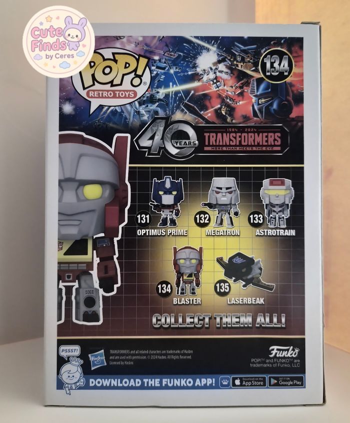 Funko Pop Blaster – Transformers 40 Years 134 - photo numéro 3