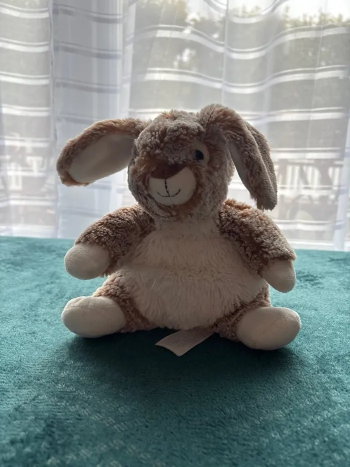 Peluche lapin tout doux