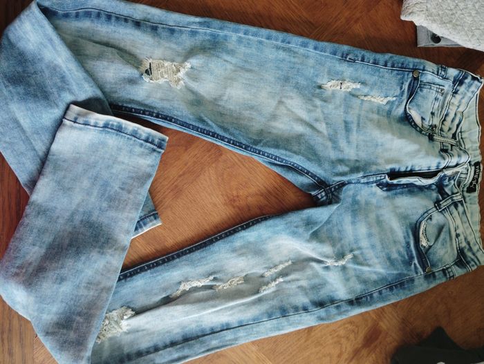 Lot 3 jeans destroy garçon - photo numéro 2