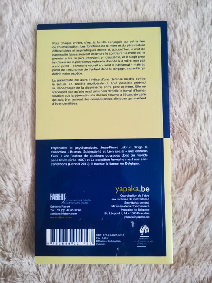 Livre Fonction maternelle fonction paternelle - photo numéro 2