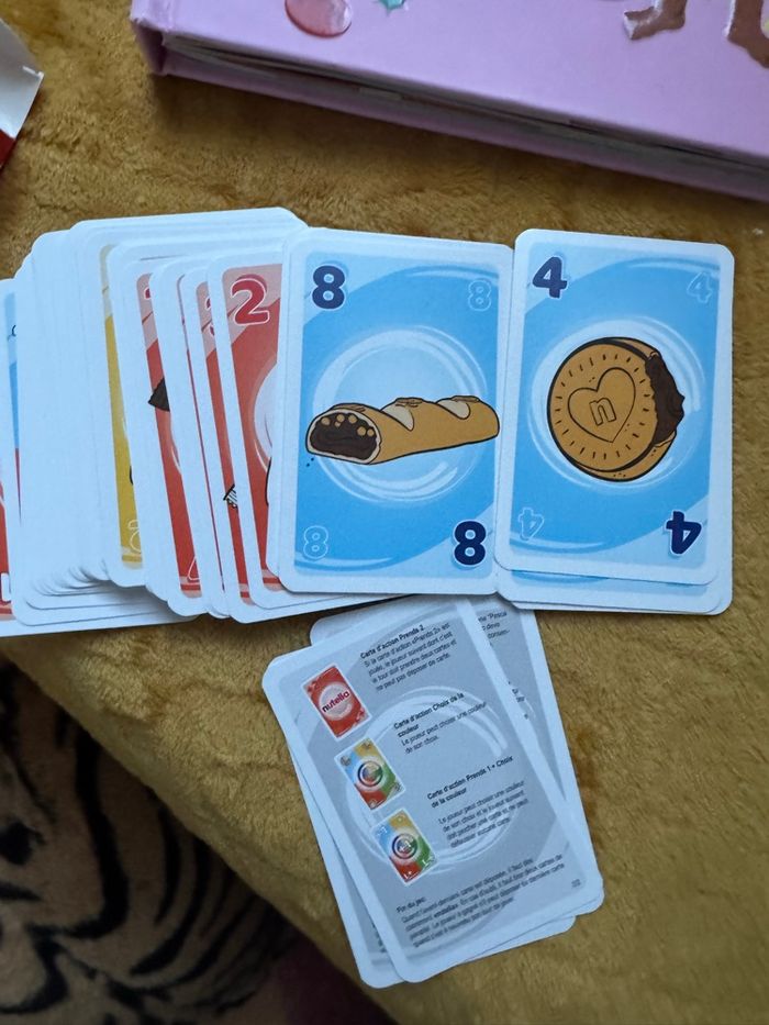 Jeu de cartes nutella - photo numéro 2