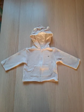 Veste zippée à capuche