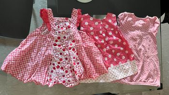 Lot 3 robes Vertbaudet