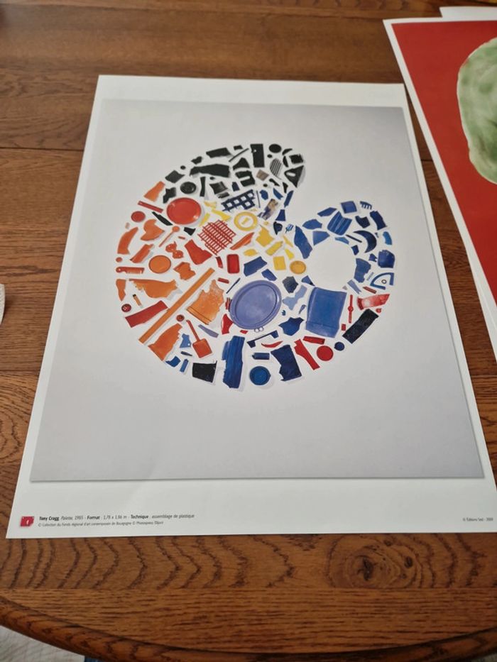 Affiche scolaire sensibilisation à l'art éditions Sed 2009