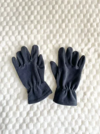 Gants gris