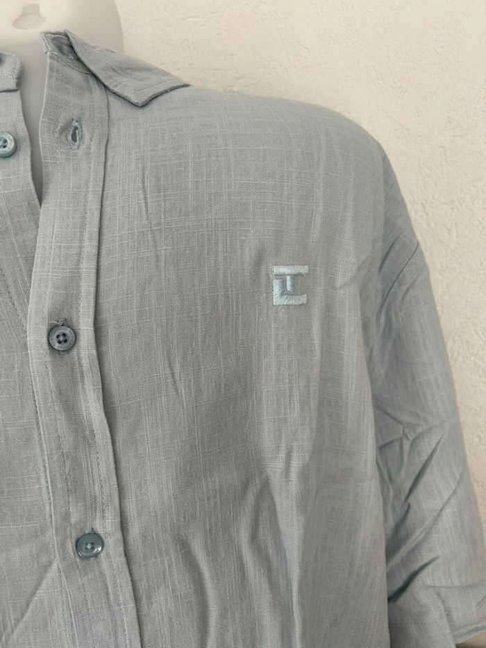 🌀 Chemise bleue Ted Lapidus 🌀 - photo numéro 4
