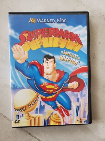 DVD Superman le survivant de Krypton Warner kids