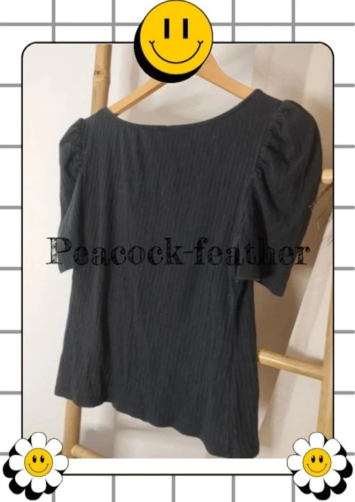 T-shirt noir shein curve 1xl - photo numéro 4