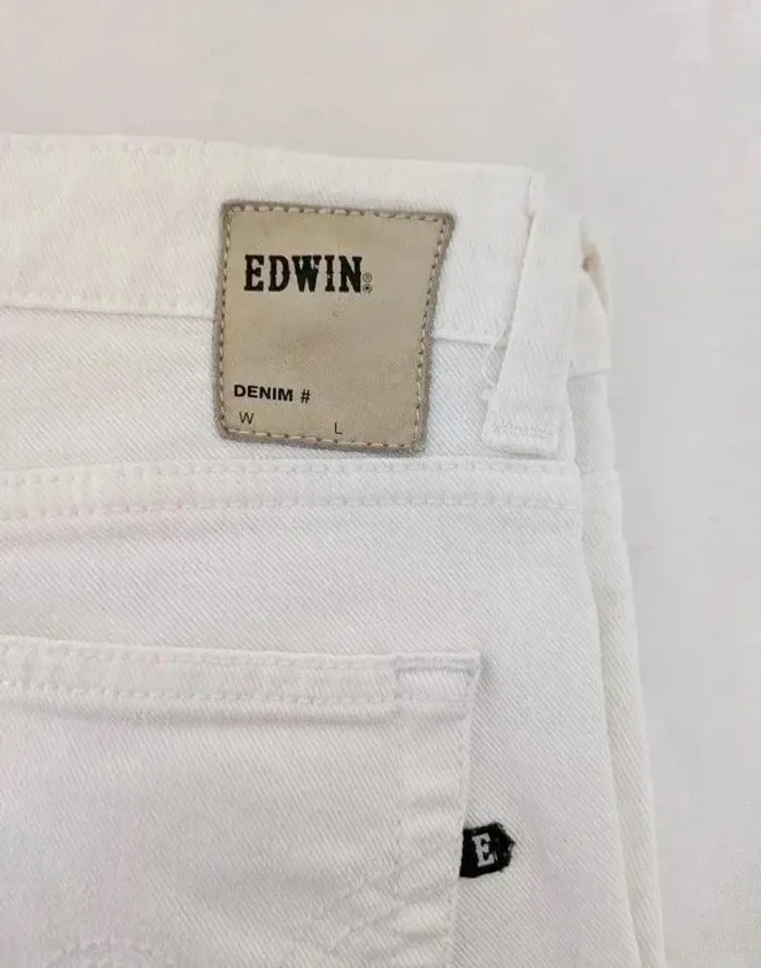 Jean blanc Edwin Japan - taille 27 (Fr38) - photo numéro 4