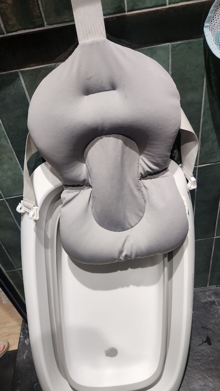 Baignoire Twistshake pliable avec coussin bain - photo numéro 8