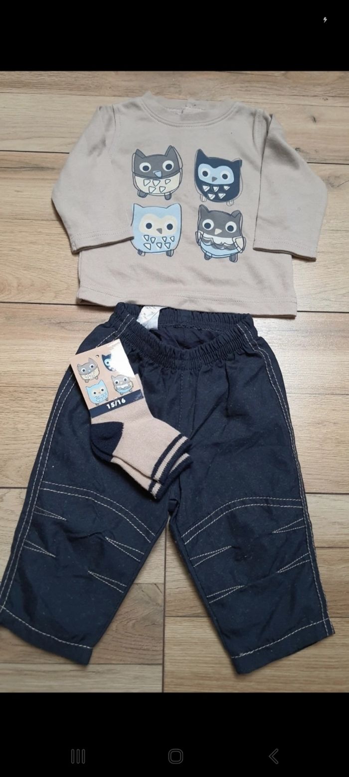 Lots de 4 ensembles bébé garçon 3 mois en très bon état #ensembles_bébé #lots_ensembles #lots_garçon - photo numéro 7