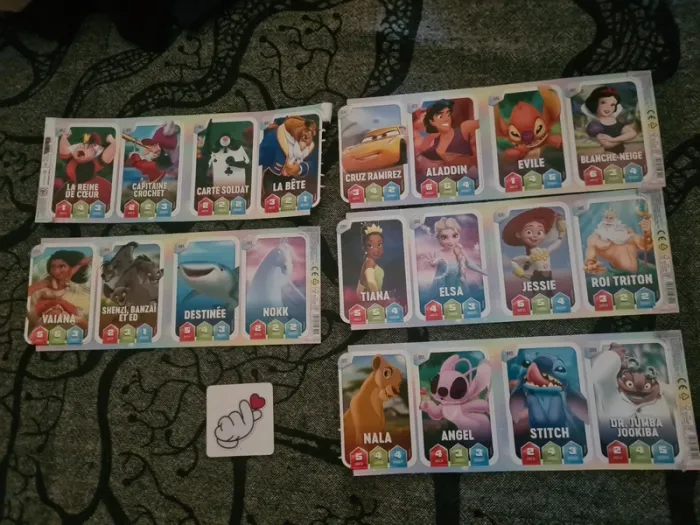 Fixeez leclerc disney. + 20 cartes - photo numéro 2