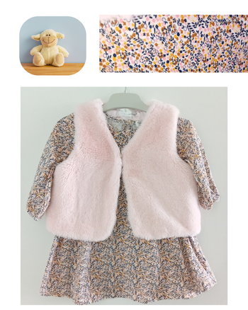 Ensemble d'hiver 2 ans fille Mes Petits Cailloux