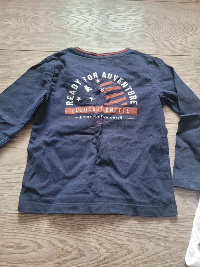 Tee shirt manche longue lulu castagnette 5ans - photo numéro 3