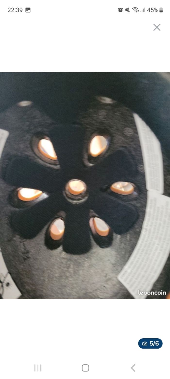 Kit casque vélo(avec sac+lumiére)Taille M - photo numéro 5