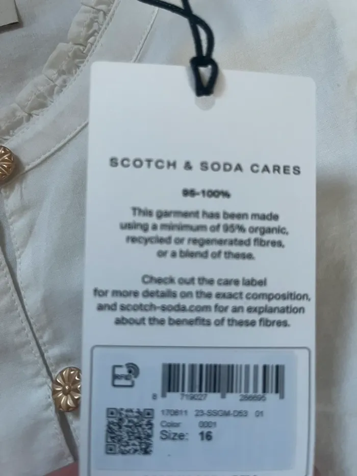 Chemisier Scotch and soda - 16ans - photo numéro 3