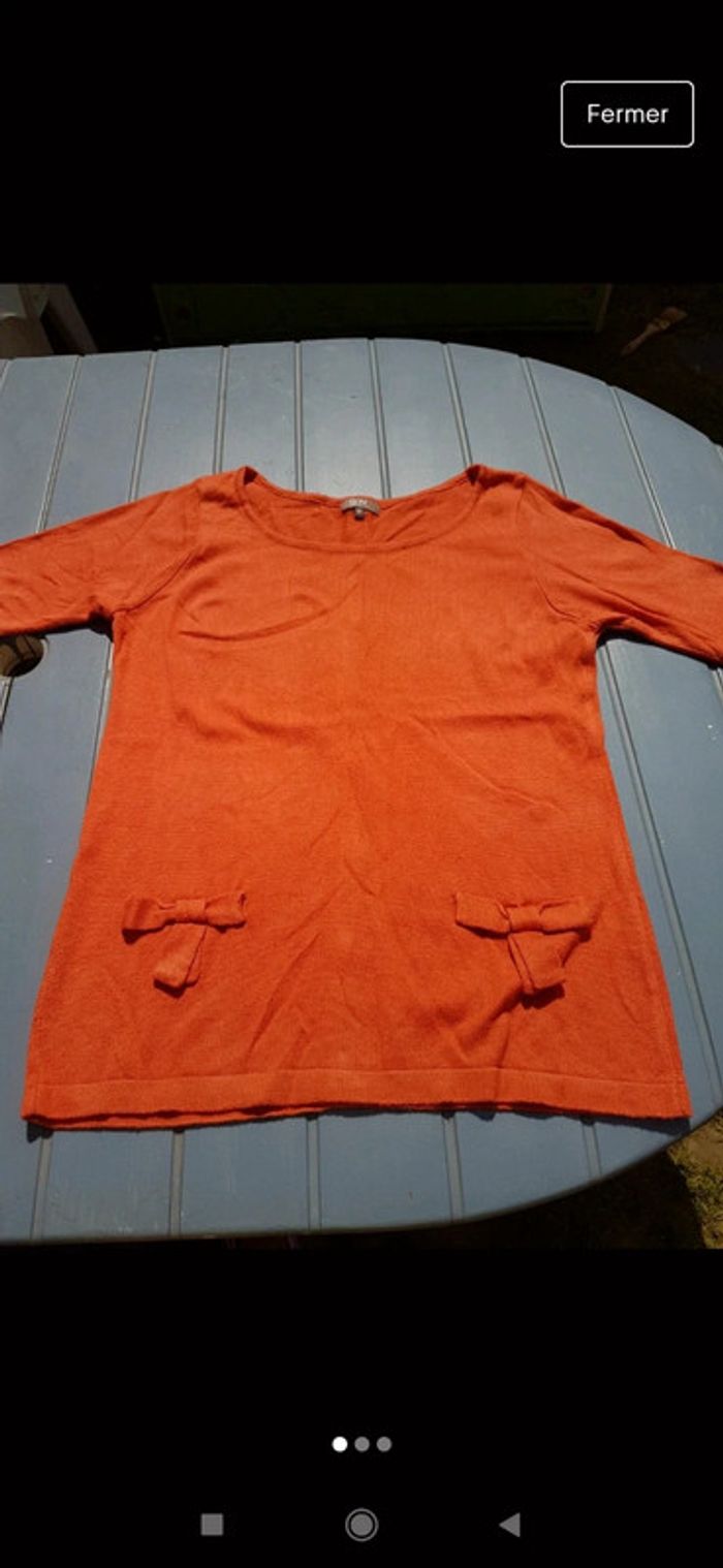 Pull fin grain de malice taille M