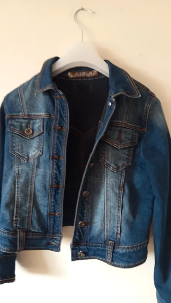 Blouson en jeans femme - photo numéro 3