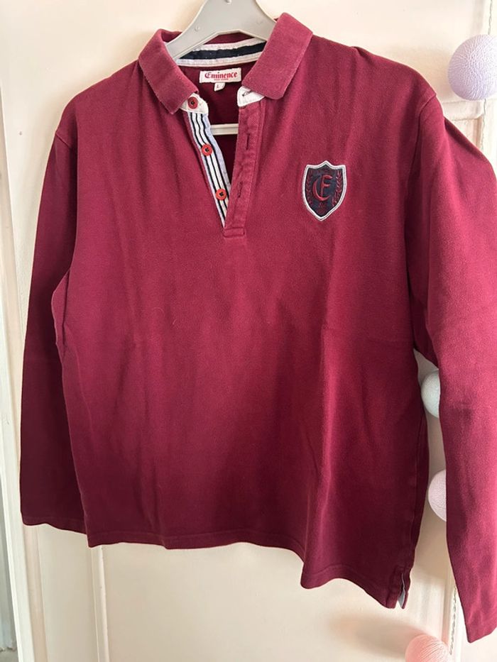 Polo manches longues éminence