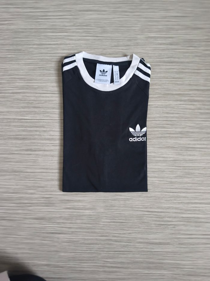 Tee-shirt noir Adidas S - photo numéro 3