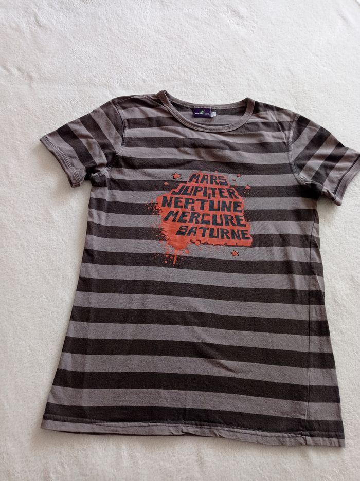 T-shirt rayé Sergent Major 14ans