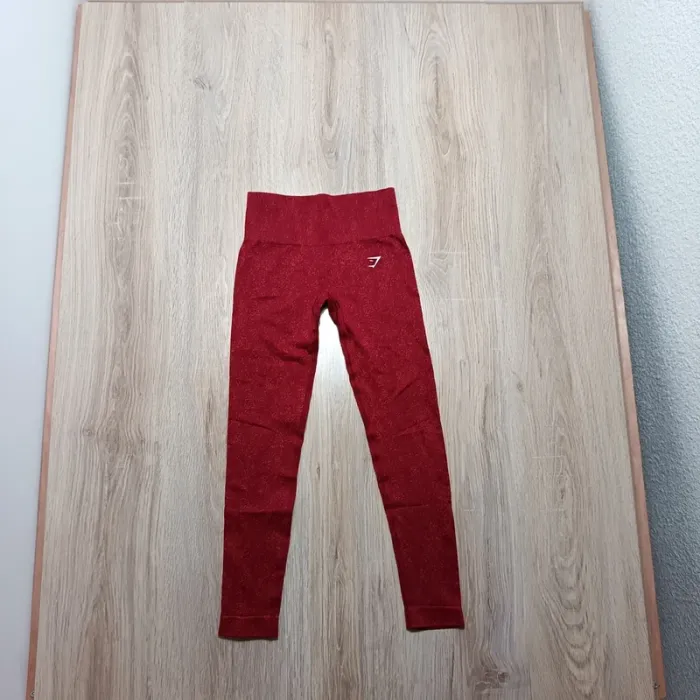 Legging gymshark femme Xs rouge