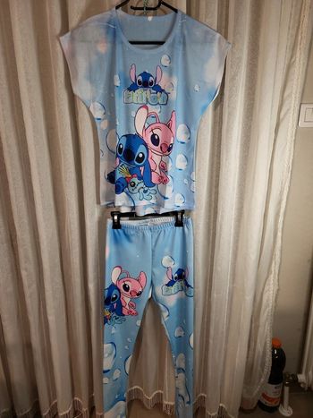 Ensemble Tee-shirt et leggings Stitch 14 ans