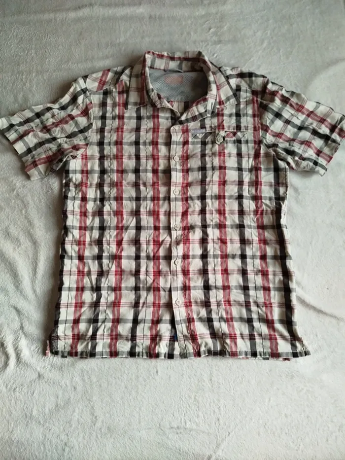 Chemise vintage homme manches courtes Columbia - photo numéro 2